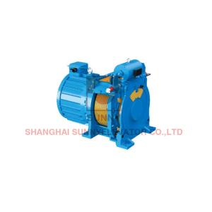 Permanent Magnet Synchronous Gearless Traction Machine T Guide For Elevator 2500kg