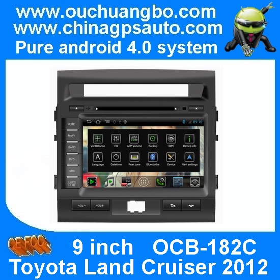 Ouchuangbo S150 A8 Processor 3G Wifi for Toyota Land Cruiser 2012 Android 4.0 Auto DVD Navi Radio Player OCB-182C
