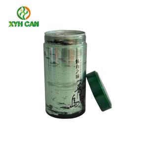 Tea Tin Can Airtight Empty Screw Top Tin Recyclable Large Empty Tin Can for Tea