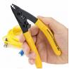 Three Hole Fiber Optic Cable Stripper , Fiber Optic Cable Cutting Tools for sale