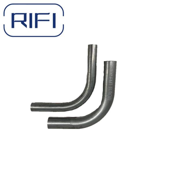 RIFI-Pre Galvanized Electrical Metallic Tubing EMT Pipe 90 Degree Elbow EMT Fittings