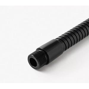 Bendable Flexible Metal Gooseneck Microphone Stand Electroplating 19 Inch