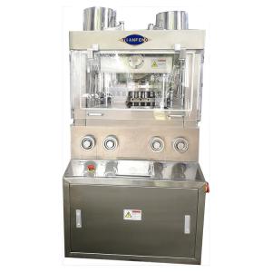 5.5KW Pharmaceutical Effervescent Pill Press Machine With PLC Touch Screen
