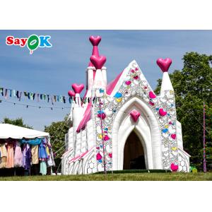 Inflatable House Tent Custom PVC Inflatable Dome Tent Quick Install Church House