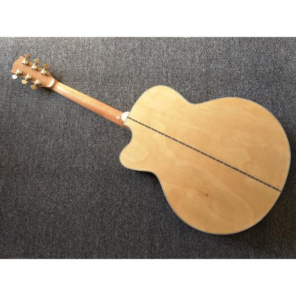 Factory Chibson style customization J200 Acoustic Guitar Cutaway Acoustic Classic Guitar with Pickup and Hardcase