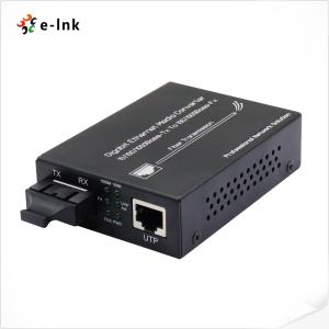 Gigabit Ethernet Media Converter 1000Base-SX/LX 120km SFP Slot
