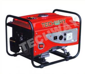 Cheap 5KW Mobile Electric Generator With Wheels , Single Three Phase portable petrol generator for sale