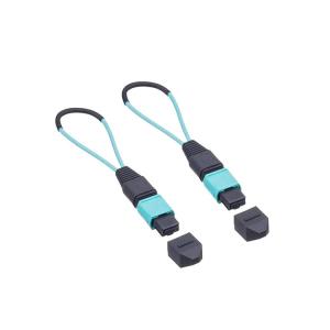 12 Core 24 Core MPO MTP Loopback SC LC OM3 Multimode Fiber Optic Loopback