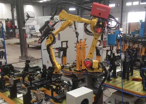 Quality Low Power Robotic Automation Systems / Frame Robotic Welding Automation wholesale