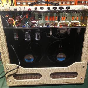 Custom 5F6A Bassman Combo 410 Jensen Speakers Point to Point Soldering Accept