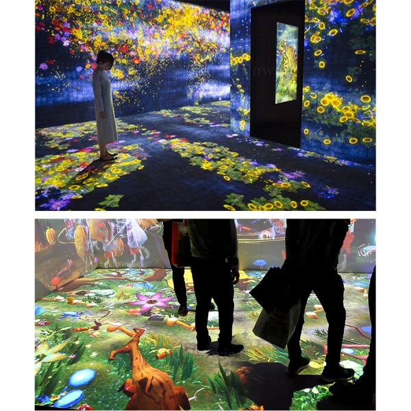 Children Amusement Park Kids Games Machines Interactive Floor Projector