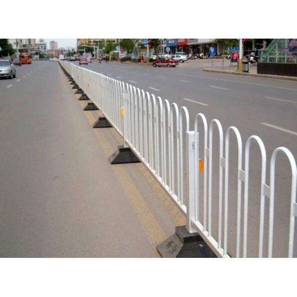 PVC Coated Road Fence 0.6-2m Height Anti-UV High Visibility
