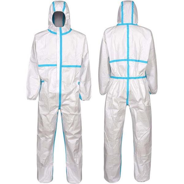 EN1186 SMS PP Painters Disposable Protective Jumpsuit Disposable Isolation