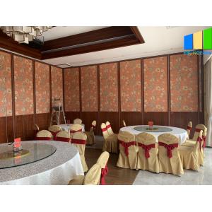 85mm Thickness Sliding Partition Walls For Banquet Hall Soundproof Customized