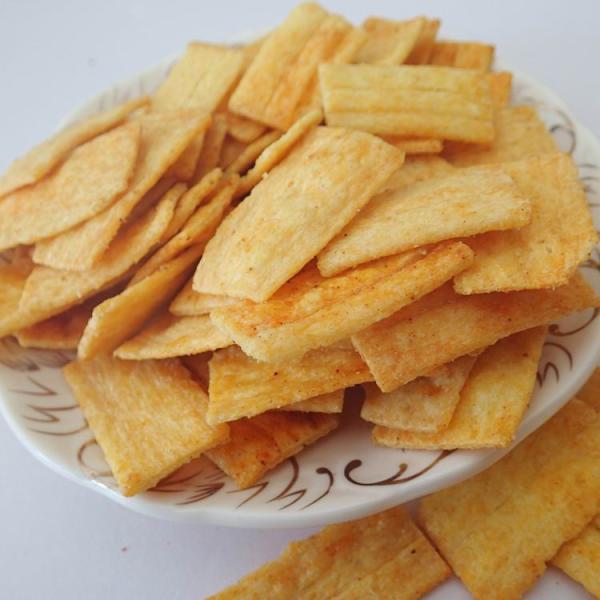 Japanese Steak And Barbecue Flavored Puffed Food Rice Cracker Snack BBQ Biscuits