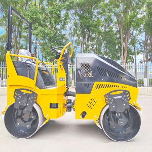 Cheap Factory Supply Ride on 3000kg Vibratory Compactor Mini Road Roller Asphalt Compactor Roller for Road Construction for sale