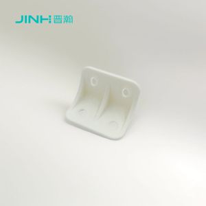 White Plastic Corner Brackets Corner Reinforcement for Most Furniture Compatibility