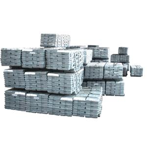 Zinc Ash Metal Cadmium Ingots Customizable 99.995% Zinc Ingots for Galvanizing