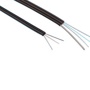 G657A2 Bow Type FTTH Drop Cable Single Mode 1 2 4 Core High Practicability