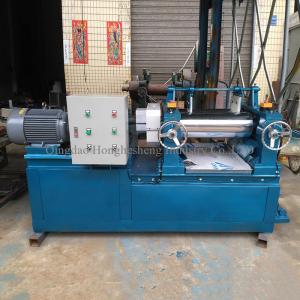 Plastic Dispersion Open Rubber Mixing Mill Machine 6 Inch 160mm 50Hz 8kW