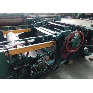 Plain Weave Steel Wire Mesh Machine , Mirogroove Wire Mesh Equipment