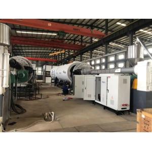 Cheap HDPE Jacket Extrusion Line For PU Foaming Pre-Insulated Pipe High-Strength for sale