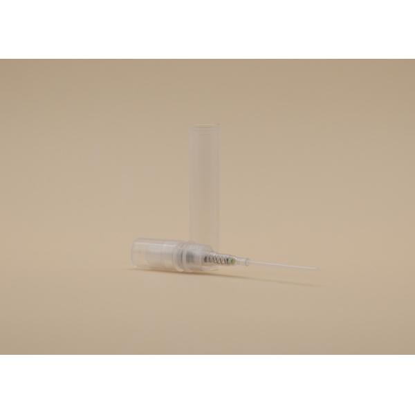 Quality Snap On Empty Plastic Spray Bottle Pocket Size 2ml Screen Printing Surface Handling wholesale