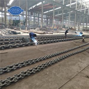 73MM Grade U3 StudLink Chain With Certificate Black Painted