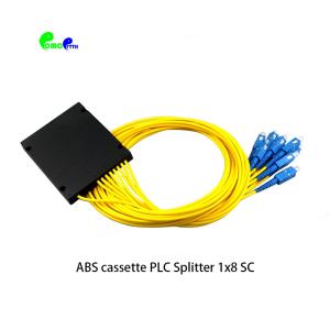 China High Quality 1x 8 Fiber PLC Splitter With SC / LC / FC connector and G657A1 Fiber fanout 0.9mm 2.0mm With OEM service on sale China High Quality 1x 8 Fiber PLC Splitter With SC / LC / FC connector and G657A1 Fiber fanout 0.9mm 2.0mm With OEM service on sale