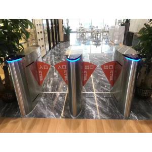 Security Automatic High Speed Flap Barrier Pedestrian Turnstile Gate