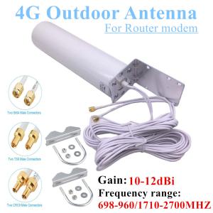 SMA 12dBi Omni 4G Signal Booster 3G TS9 2.4GHz CRC9 WiFi LTE Antenna For Huawei