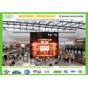 Indoor P4 Full Color Hanging LED Screen Video Wall 1/8 Scanning With Die Casting