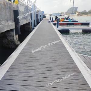 Customized Floating Pontoon Portable Marine Aluminum Docks For Heavy-Duty Marina