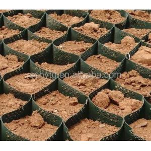 Cheap Perforated Plastic Honeycomb Geocells Type for Channel Protection 50-300mm Height for sale