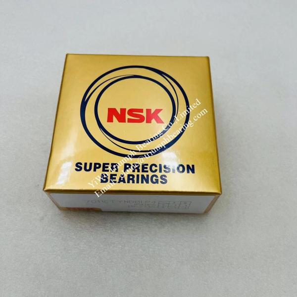 NSK Precision angular contact ball bearing 7011CTYNDBLP4 NSK (One set of 2pcs ,