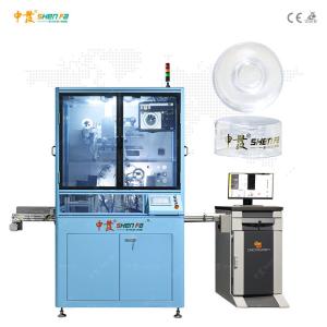 High Precision Auto Hot Stamping Machine For Plastic Jars Lid