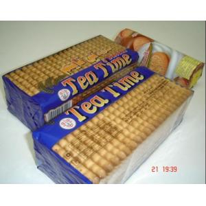 Automatic Cream Filled Sandwich Biscuit Machine Connect On Edge Packing Machine