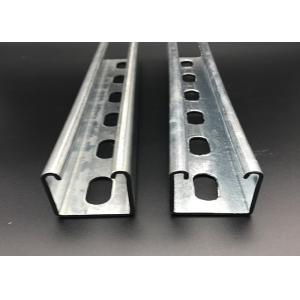 High Strength Strut Rail 41x41 41x21 Slotted Plain Hot Dip Galvanized Unistrut