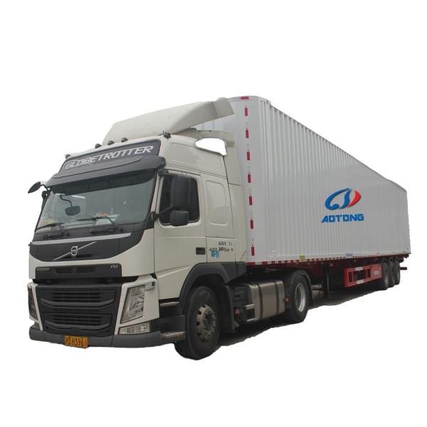 13000X2500X1800MM Bulk Cargo Transport Semi Trailer Box Van Type Truck Trailers