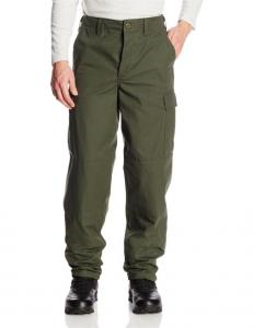 China Military Style Mens Camo Pants Cotton With Adjustable Waist Tabs on sale