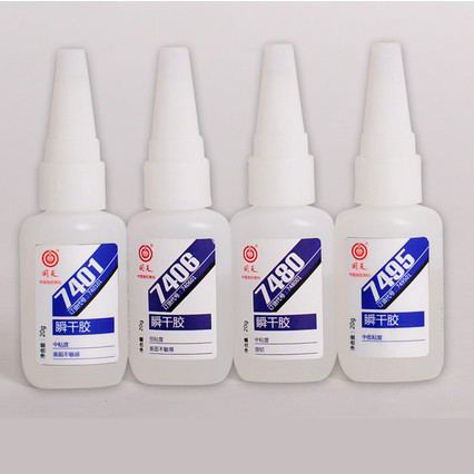 7401 Medium Viscosity Cyanoacrylate Adhesives , surface insensitive cyanoacrylate Glue