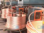 Wiremac PLC Copper Rod Making Machine , 480V Vertical Continuous Casting Machine