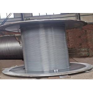 China Wire Winding 500M Rope Winch Drum Lebus System For Crane / Winch / Hoist on sale