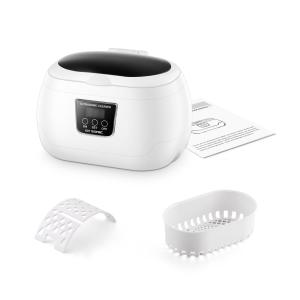 One Click 600ml 43kHz Ultrasonic Glasses Bath 35w For Home