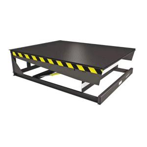 15 000 Lbs Electric Loading Dock Leveler With Safety Chains / On Site Installati