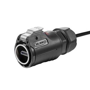China CNLINKO LP24 Waterproof Connector HD Screen Connector IP68 Waterproof Aviation Plug for Audio Video Equipment Connections on sale