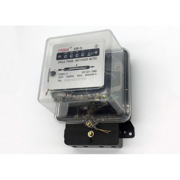 Residential Hot Type Electromechanical KWH Meter With Single Phase Two Wire