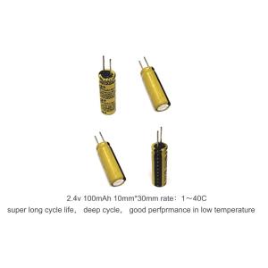 HTC1030 LTO Lithium Titanate Battery 100mAh 10C Supercapacitor Li Ion Cells