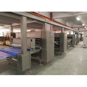 Industrial Pita Bread Production Line , Pita Making Machine For 15 Cm Diameter