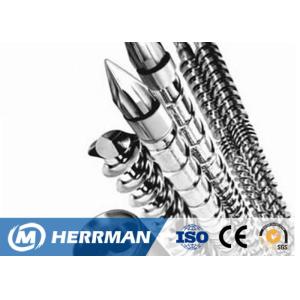 China 38CrMOALA Material Plastic Extruder Screw , Durable Parallel Twin Screw, cable machine on sale